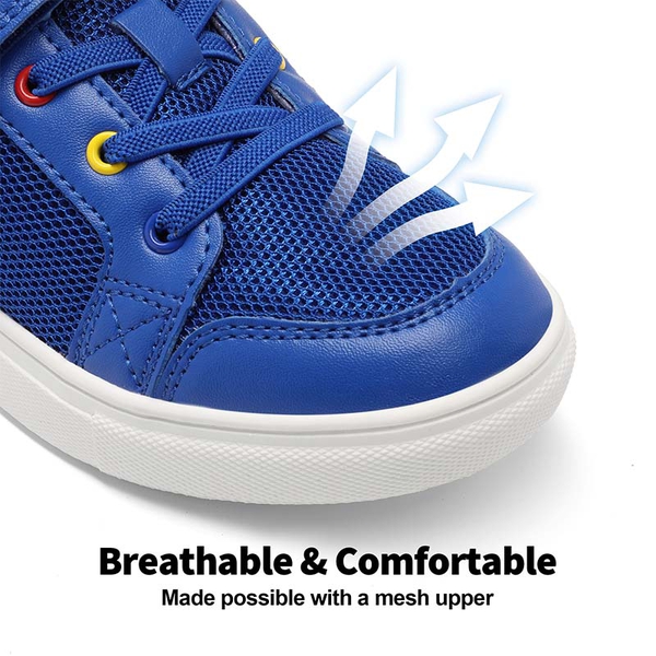 [Storybook Rainbow] Kids Breathable Fun Design Sneakers - ROYAL BLUE - 2